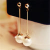 Boucles d'oreilles pendantes de luxe avec perles spéciales incrustées à la main
